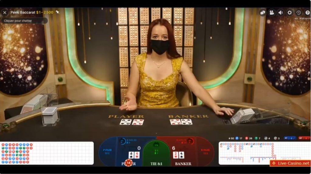 Peek Baccarat - Gameplay 2 - jk8slots