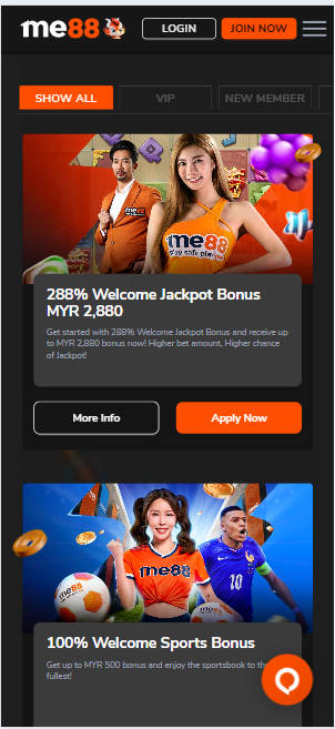 JK8Asia - Me88 Casino Review - Promotion - jk8slots