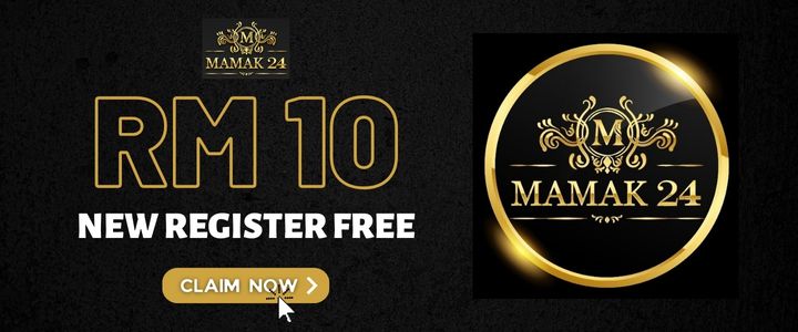 Mamak24 New Register Free RM10 - Promotion Banner