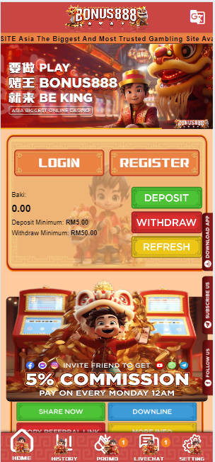 JK8Asia - Bonus888 Casino Review - Homepage - jk8slots