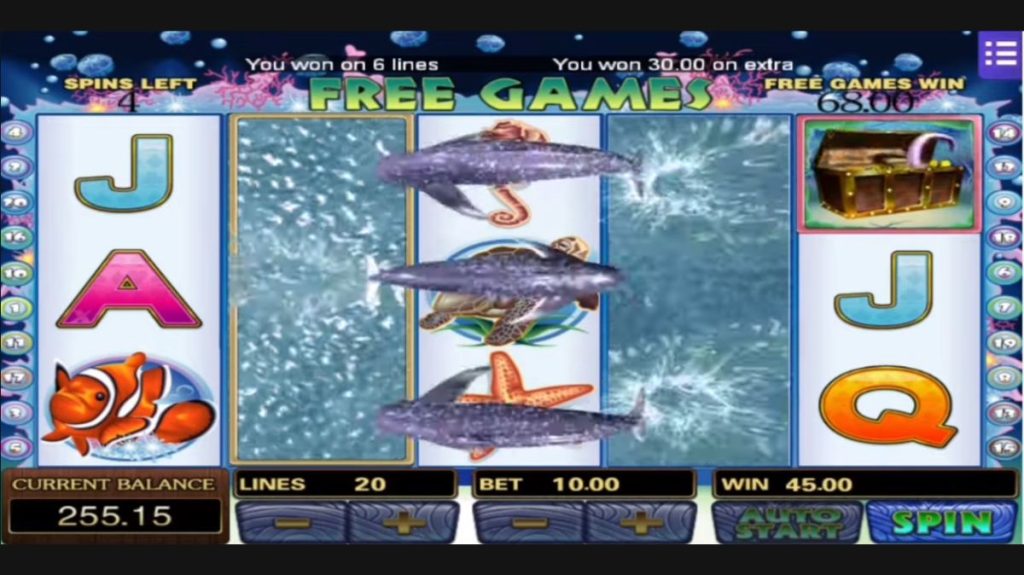 Dolphin Reef Slot - Re-Spin Features - jk8slots