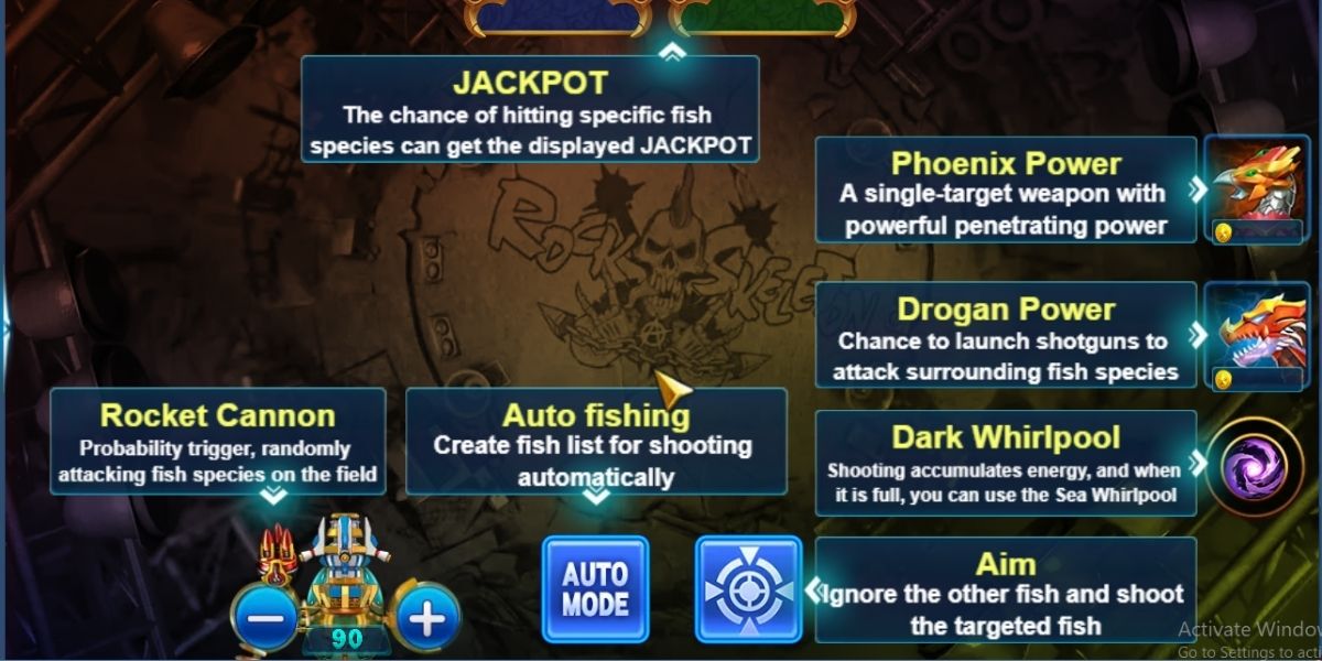 Ocean King Jackpot Fishing - Interface - jk8slots