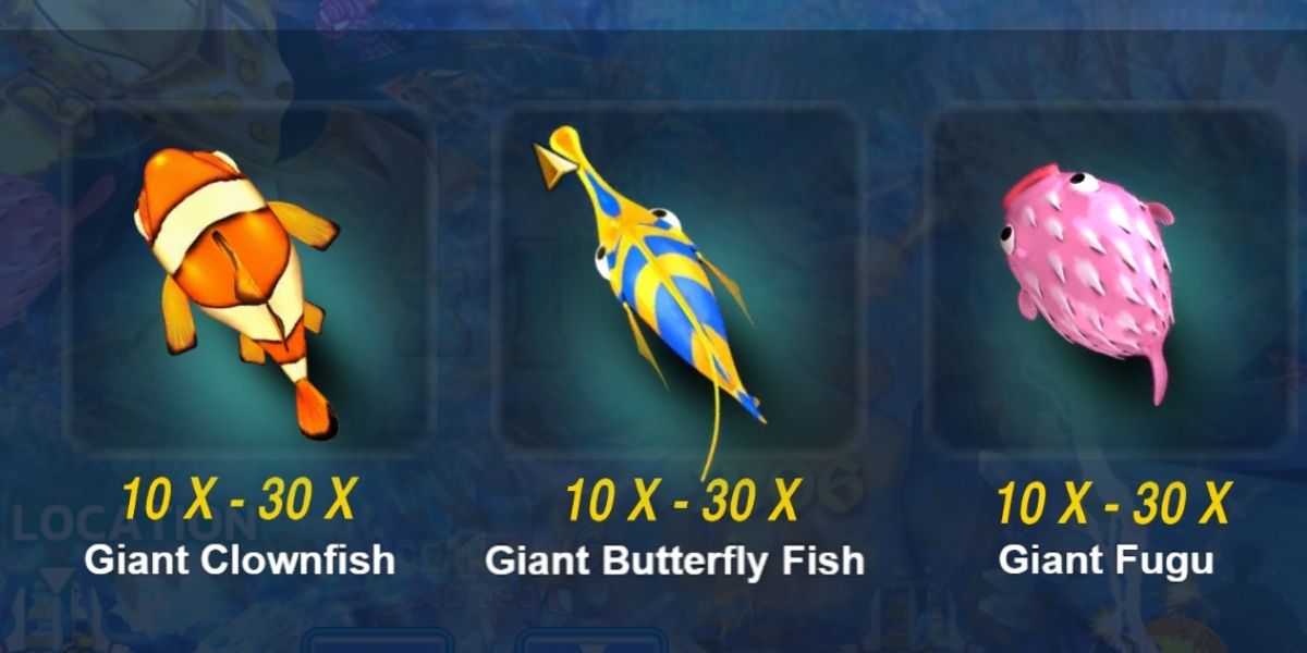 Ocean King Jackpot Fishing - Paytable 3 - jk8slots