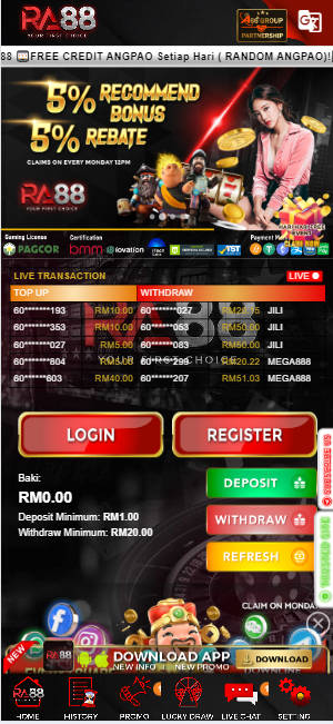 JK8Asia - RA88 Casino Review - Homepage - jk8slot