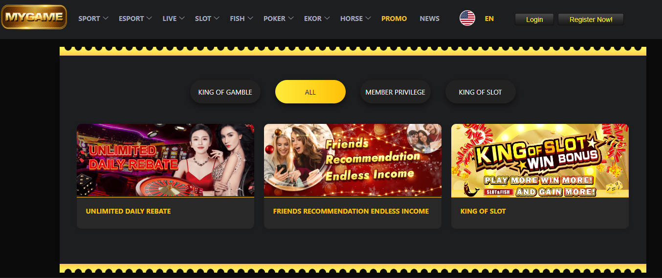 JK8Asia - MyGame Casino Review - Promotion - jk8slots