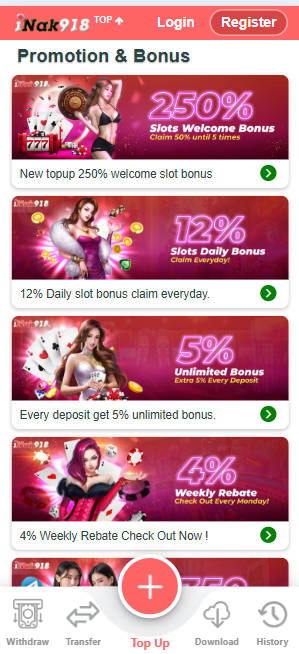 JK8Asia - iNak918 Casino Review - Promotion - jk8slots