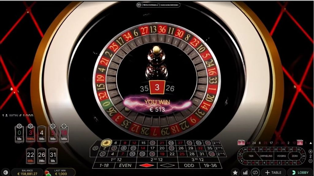 XXXtreme Lightning Roulette - Game 3 - jk8slots