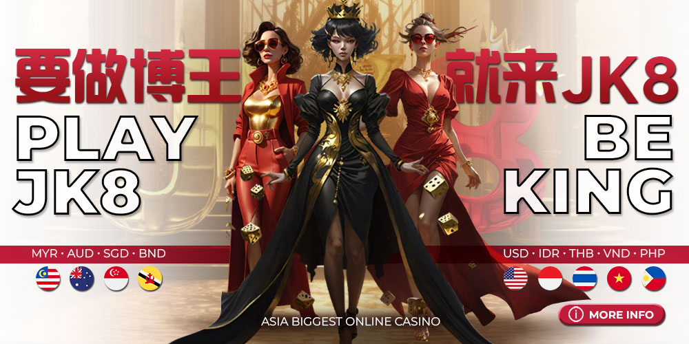 JK8Asia Online Casino Promotion Banner