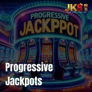 JK8Asia - JK8Asia Progressive Jackpots - Logo - JK8slots