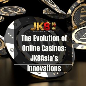 JK8Asia - The Evolution of Online Casinos JK8Asia’s Innovations - Logo - JK8slots